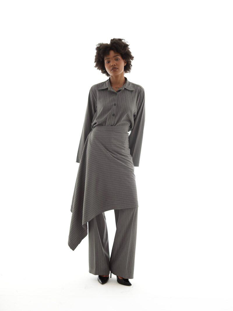 RIKA SHIRTDRESS (Grey)