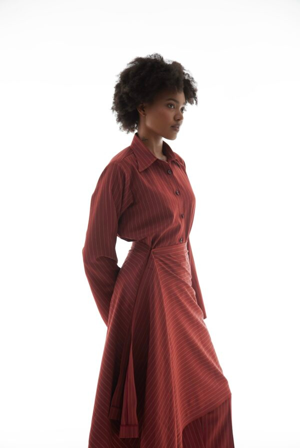 Processed with VSCO with ss1pro preset RIKA SHIRTDRESS (Red)