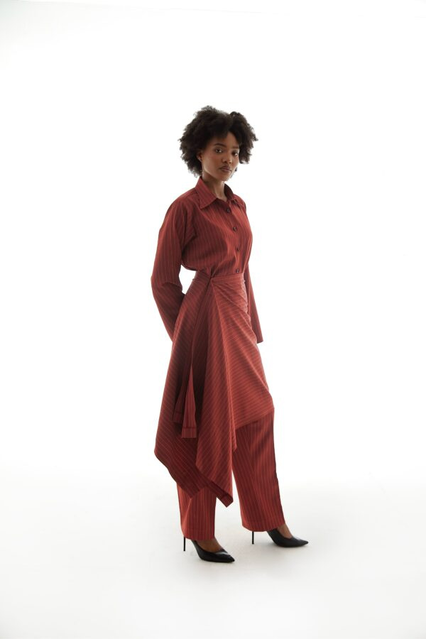 Processed with VSCO with ss1pro preset RIKA SHIRTDRESS (Red)