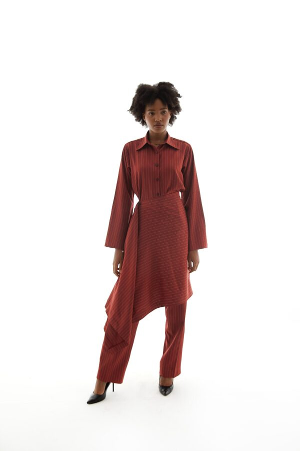 Processed with VSCO with ss1pro preset RIKA SHIRTDRESS (Red)